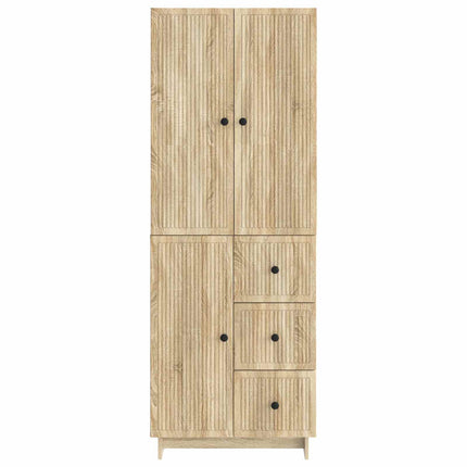 Skåpset 2 pcs 66 x 34,5 x 90 cm Konstruerat trä