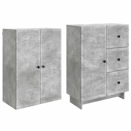 Skåpset 2 pcs 66 x 34,5 x 90 cm Konstruerat trä