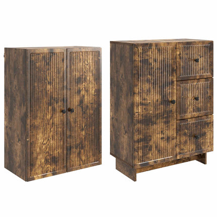 Skåpset 2 pcs 66 x 34,5 x 90 cm Konstruerat trä