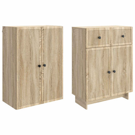 Skåpset 2 pcs 66 x 34,5 x 90 cm Konstruerat trä