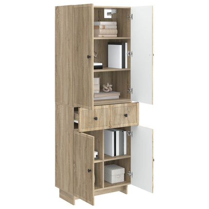 Skåpset 2 pcs 66 x 34,5 x 90 cm Konstruerat trä