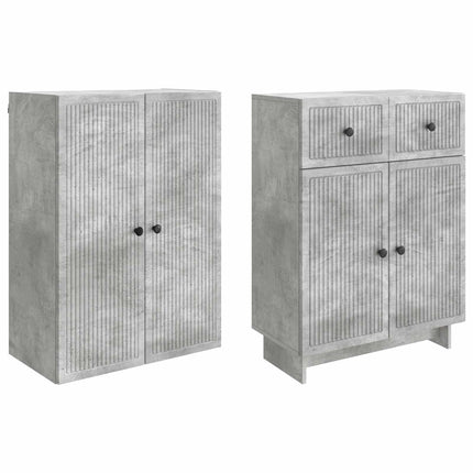 Skåpset 2 pcs 66 x 34,5 x 90 cm Konstruerat trä