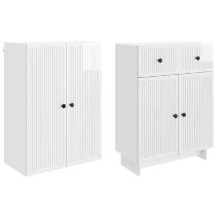 Skåpset 2 pcs 66 x 34,5 x 90 cm Konstruerat trä