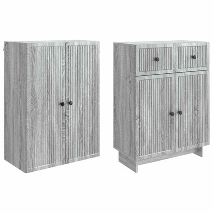 Skåpset 2 pcs 66 x 34,5 x 90 cm Konstruerat trä
