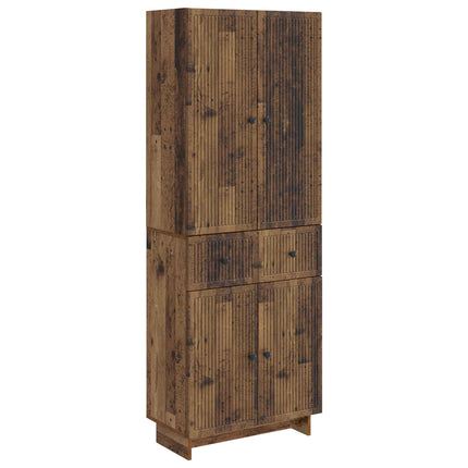 Skåpset 2 pcs 66 x 34,5 x 90 cm Konstruerat trä