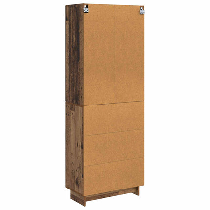 Skåpset 2 pcs 66 x 34,5 x 90 cm Konstruerat trä