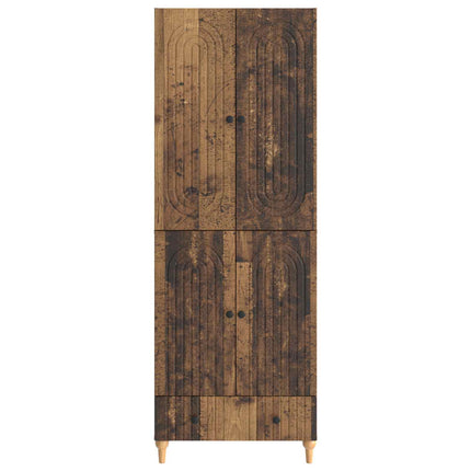 Skåpset 2 pcs 66 x 34,5 x 95 cm Konstruerat trä