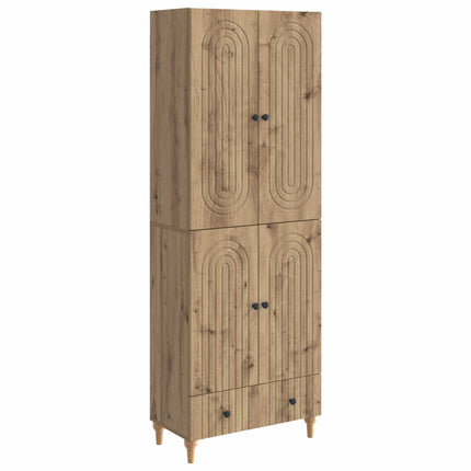 Skåpset 2 pcs 66 x 34,5 x 95 cm Konstruerat trä