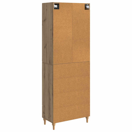 Skåpset 2 pcs 66 x 34,5 x 95 cm Konstruerat trä