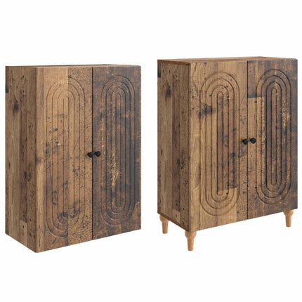 Skåpset 2 pcs 66 x 34,5 x 90 cm Konstruerat trä