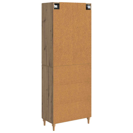 Skåpset 2 pcs 66 x 34,5 x 90 cm Konstruerat trä