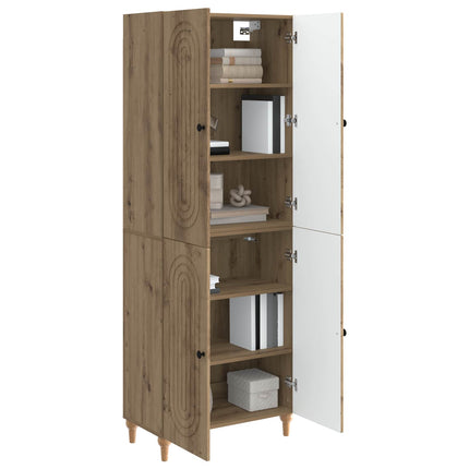 Skåpset 2 pcs 66 x 34,5 x 90 cm Konstruerat trä