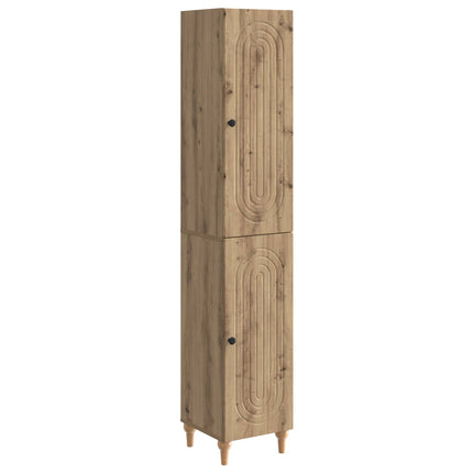 Skåpset 2 pcs Artisan-ek Konstruerat trä