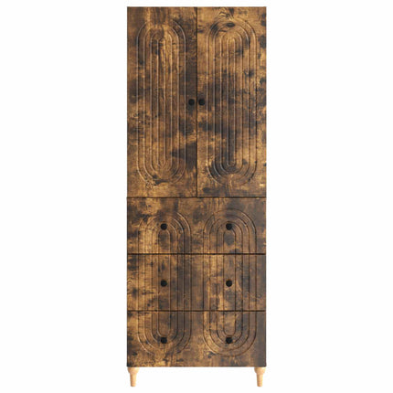Skåpset 2 pcs 66 x 34,5 x 90 cm Konstruerat trä