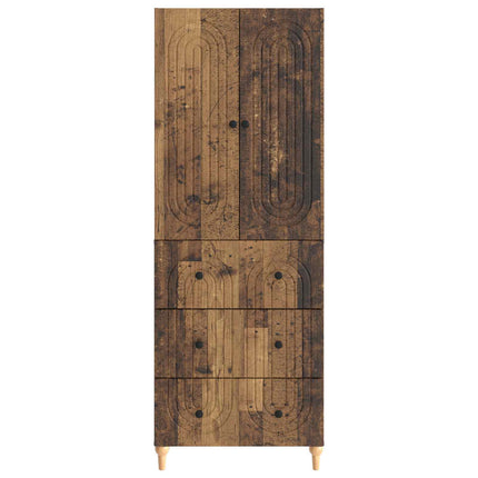 Skåpset 2 pcs 66 x 34,5 x 90 cm Konstruerat trä