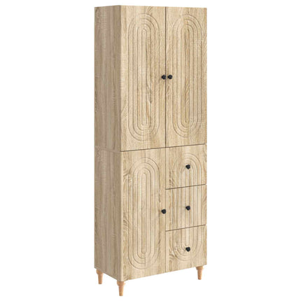 Skåpset 2 pcs 66 x 34,5 x 90 cm Konstruerat trä