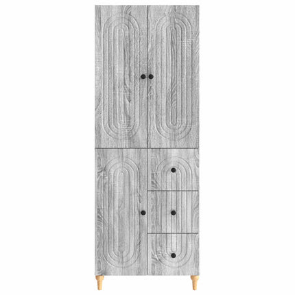 Skåpset 2 pcs 66 x 34,5 x 90 cm Konstruerat trä