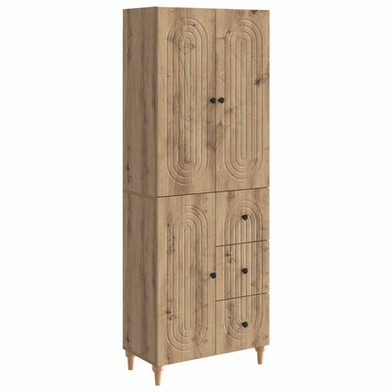 Skåpset 2 pcs 66 x 34,5 x 90 cm Konstruerat trä