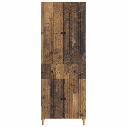 Skåpset 2 pcs 66 x 34,5 x 90 cm Konstruerat trä