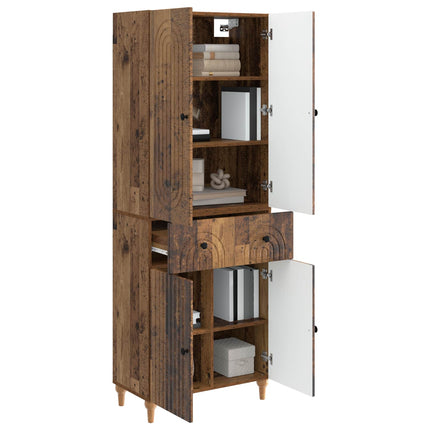 Skåpset 2 pcs 66 x 34,5 x 90 cm Konstruerat trä