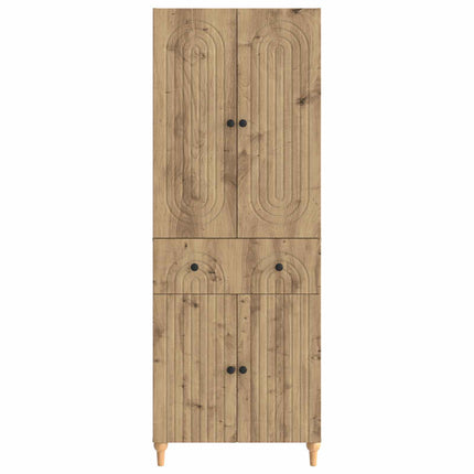 Skåpset 2 pcs 66 x 34,5 x 90 cm Konstruerat trä