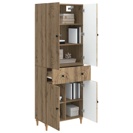 Skåpset 2 pcs 66 x 34,5 x 90 cm Konstruerat trä