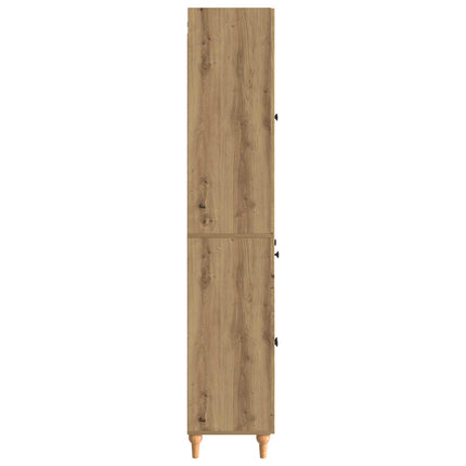 Skåpset 2 pcs 66 x 34,5 x 90 cm Konstruerat trä