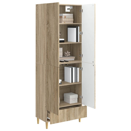 Skåpset 2 pcs 66 x 34,5 x 95 cm Konstruerat trä
