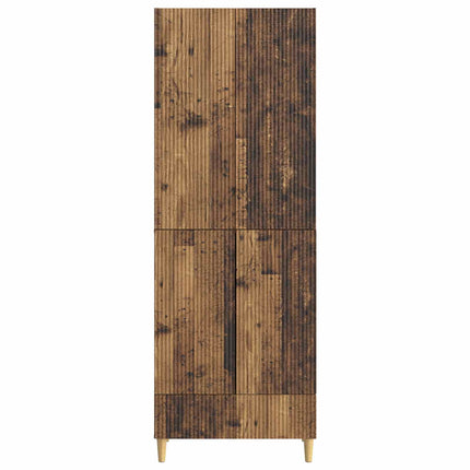 Skåpset 2 pcs 66 x 34,5 x 95 cm Konstruerat trä
