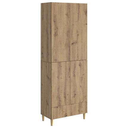 Skåpset 2 pcs Artisan-ek 66 x 34,5 x 95 cm Konstruerat trä