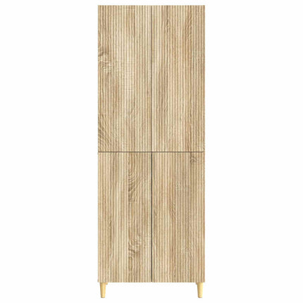 Skåpset 2 pcs 66 x 34,5 x 90 cm Konstruerat trä