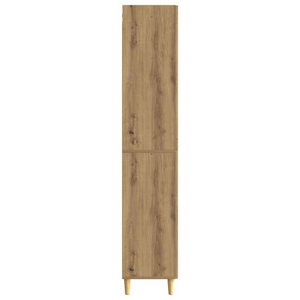 Skåpset 2 pcs Artisan-ek 66 x 34,5 x 90 cm Konstruerat trä