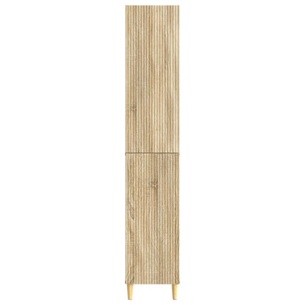 Skåpset 2 pcs 33 x 34,5 x 90 cm Konstruerat trä