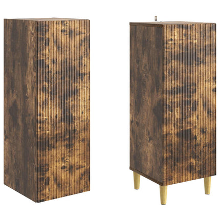 Skåpset 2 pcs 33 x 34,5 x 90 cm Konstruerat trä