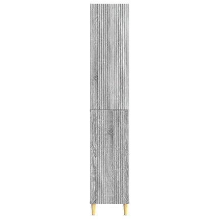 Skåpset 2 pcs 33 x 34,5 x 90 cm Konstruerat trä