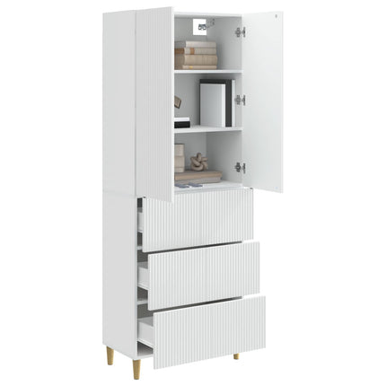 Skåpset 2 pcs 66 x 34,5 x 90 cm Konstruerat trä