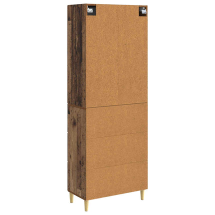Skåpset 2 pcs 66 x 34,5 x 90 cm Konstruerat trä