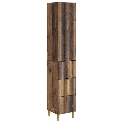 Skåpset 2 pcs 33 x 34,5 x 90 cm Konstruerat trä