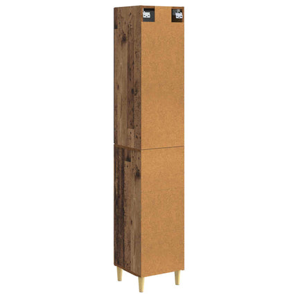 Skåpset 2 pcs 33 x 34,5 x 90 cm Konstruerat trä