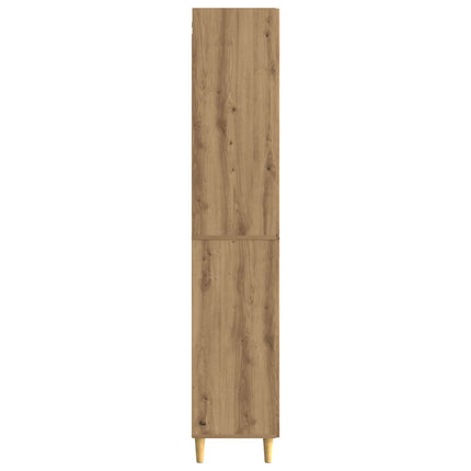 Skåpset 2 pcs 33 x 34,5 x 90 cm Konstruerat trä