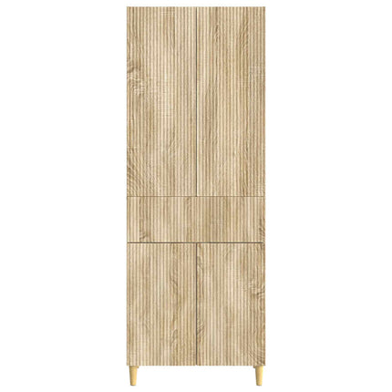 Skåpset 2 pcs 66 x 34,5 x 90 cm Konstruerat trä