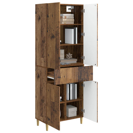 Skåpset 2 pcs 66 x 34,5 x 90 cm Konstruerat trä
