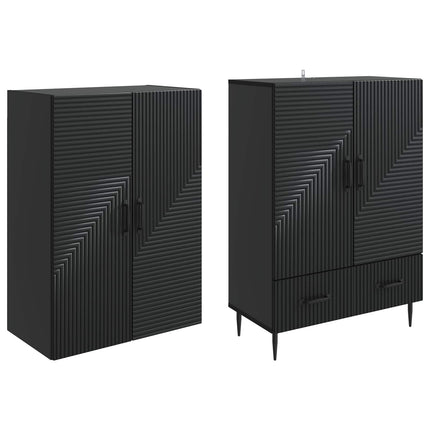 Skåpset 2 pcs 66 x 34,5 x 95 cm Konstruerat trä
