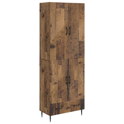 Skåpset 2 pcs 66 x 34,5 x 95 cm Konstruerat trä