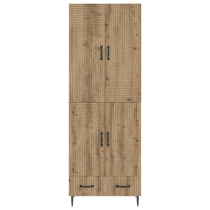 Skåpset 2 pcs 66 x 34,5 x 95 cm Konstruerat trä