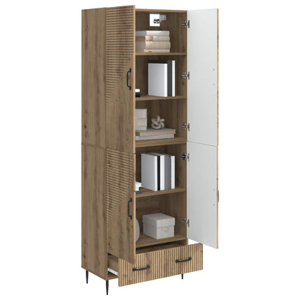Skåpset 2 pcs 66 x 34,5 x 95 cm Konstruerat trä