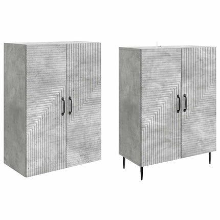 Skåpset 2 pcs 66 x 34,5 x 89,5 cm Konstruerat trä