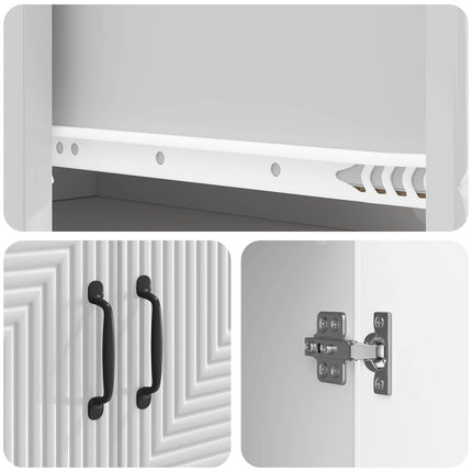 Skåpset 2 pcs 66 x 34,5 x 89,5 cm Konstruerat trä