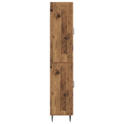 Skåpset 2 pcs 66 x 34,5 x 89,5 cm Konstruerat trä