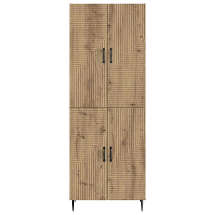 Skåpset 2 pcs 66 x 34,5 x 89,5 cm Konstruerat trä
